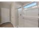 Modern bathroom with a large glass shower at 2869 N Coronado Dr, Florence, AZ 85132