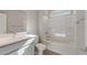 Bathroom with single vanity, tub, and shower at 2869 N Coronado Dr, Florence, AZ 85132