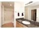 Clean bathroom with a tub, shower, and granite countertop at 17025 E La Montana Dr # 107, Fountain Hills, AZ 85268