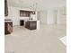 Modern kitchen with island and stainless steel appliances at 4657 N 177Th Ln, Goodyear, AZ 85395