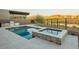 Stunning pool and spa with mountain views at 37200 N Cave Creek Rd # 1005, Scottsdale, AZ 85262