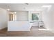 Upstairs office space with built-in desk and window at 31777 N Sundown Dr, San Tan Valley, AZ 85143
