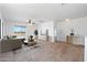 Spacious living room with carpeted floors and a view at 31777 N Sundown Dr, San Tan Valley, AZ 85143
