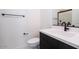 Small bathroom with single vanity and toilet at 5888 S Boulder St, Gilbert, AZ 85298