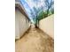 Backyard with a shed and small grassy area at 5919 W Marlette Ave, Glendale, AZ 85301