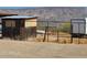 Property with shed and RV parking area, mountain backdrop at 48515 N 13Th Ave, New River, AZ 85087