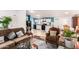 Combined living and kitchen area with open floor plan at 9431 E Coralbell Ave # 172, Mesa, AZ 85208