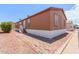 Single-wide manufactured home with brick pathway at 9431 E Coralbell Ave # 172, Mesa, AZ 85208