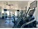 Modern fitness center with cardio and weight equipment at 11457 E Blanche Dr, Scottsdale, AZ 85255