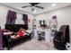 Stylish bedroom with vanity, seating and decor at 3527 W Montebello Ave, Phoenix, AZ 85019