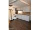 Efficient kitchen with white cabinets and modern appliances at 2701 E Allred Ave # 68, Mesa, AZ 85204