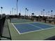 Two well-maintained pickleball courts for residents at 2701 E Allred Ave # 68, Mesa, AZ 85204