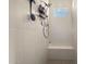 Clean shower with built-in shelving and seating at 10005 W Spur Dr, Peoria, AZ 85383