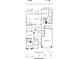 Detailed floor plan showcasing a spacious layout with multiple bedrooms, gourmet kitchen, and 3-car garage at 10005 W Spur Dr, Peoria, AZ 85383