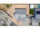 Aerial view of a house, highlighting the roofline and backyard space at 1606 E Minton St, Mesa, AZ 85203