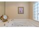 Bathroom boasts a relaxing jetted tub and a decorative framed picture at 6023 E Turquoise Ave, Paradise Valley, AZ 85253