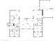 Floor plan showing a large home with multiple bedrooms and bathrooms at 6023 E Turquoise Ave, Paradise Valley, AZ 85253
