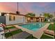 Inviting backyard oasis with a sparkling pool at 8247 E Devonshire Ave, Scottsdale, AZ 85251