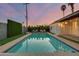 Inviting backyard pool with patio and landscaping at 8247 E Devonshire Ave, Scottsdale, AZ 85251