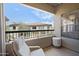 Balcony with seating and a view of the surrounding area at 19700 N 76Th St # 2057, Scottsdale, AZ 85255