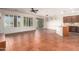 Kitchen with island and granite countertops at 42616 W Kingfisher Dr, Maricopa, AZ 85138