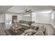 Spacious living room featuring hardwood floors and a modern aesthetic at 7252 N Via De La Montana --, Scottsdale, AZ 85258