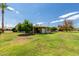 House exterior showcasing the backyard and lawn at 10318 W Desert Forest Cir, Sun City, AZ 85351