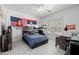 Cozy bedroom with a double bed and a sitting area at 12651 S 71St St, Tempe, AZ 85287