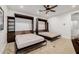 Bedroom with two built-in Murphy beds and ample storage at 12651 S 71St St, Tempe, AZ 85287