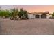 Stunning curb appeal with a large driveway and two-car garage at 12651 S 71St St, Tempe, AZ 85287