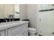 Clean bathroom with a shower and a white vanity at 12651 S 71St St, Tempe, AZ 85287
