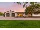 Beautiful home exterior with landscaping and a large driveway at 12651 S 71St St, Tempe, AZ 85287