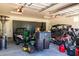 Garage with storage for multiple vehicles and equipment at 12651 S 71St St, Tempe, AZ 85287