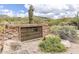 Community amenities sign for golf course, trails, and club at 3518 N Shadow Trl, Mesa, AZ 85207