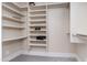 Large walk-in closet with ample shelving and hanging space at 3518 N Shadow Trl, Mesa, AZ 85207