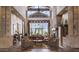 Spacious community clubhouse lobby with comfortable seating at 3518 N Shadow Trl, Mesa, AZ 85207