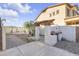Landscaped backyard with pergola and grilling area at 6251 S Moccasin Trl, Gilbert, AZ 85298