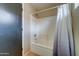 Bathroom with shower/tub combo at 3128 E Millbrae Ln, Gilbert, AZ 85234