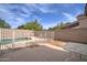 Backyard with pool, patio, and block wall at 3128 E Millbrae Ln, Gilbert, AZ 85234