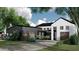 Modern farmhouse exterior with attached garage and landscaping at 8425 S 10Th Ln # 1, Phoenix, AZ 85041