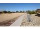 Disc golf course with paved pathway and basket at 4106 W Eli Dr, San Tan Valley, AZ 85144