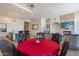 Bright dining area with hardwood floors and chandelier at 10512 E Cortez Dr, Scottsdale, AZ 85259