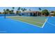 Private tennis and basketball court at 10512 E Cortez Dr, Scottsdale, AZ 85259