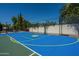 Private outdoor basketball court at 10512 E Cortez Dr, Scottsdale, AZ 85259