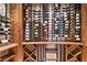 Wine cellar boasting ample storage for numerous bottles at 10719 E Rimrock Dr, Scottsdale, AZ 85255