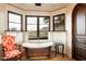 Bathroom with freestanding tub and mountain views at 10719 E Rimrock Dr, Scottsdale, AZ 85255