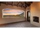 Spacious patio with expansive mountain views at 10719 E Rimrock Dr, Scottsdale, AZ 85255