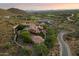 Luxury estate home with mountain and city views at 10719 E Rimrock Dr, Scottsdale, AZ 85255