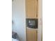 Built-in bedroom closet with shelving and tv at 7750 E Broadway Rd # 10, Mesa, AZ 85208