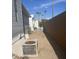 Backyard with gravel and AC unit at 7750 E Broadway Rd # 10, Mesa, AZ 85208
